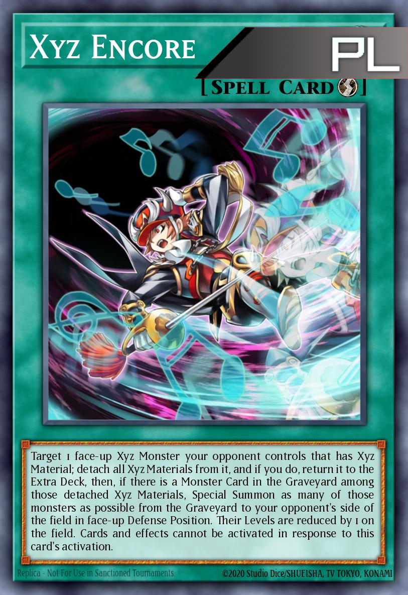 Xyz Encore - RA02-EN059 - 1st Edition - Platinum Secret Rare