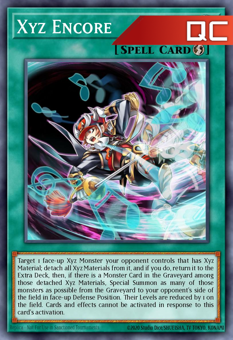 Xyz Encore - RA02-EN059 - 1st Edition - Quarter Century Secret Rare