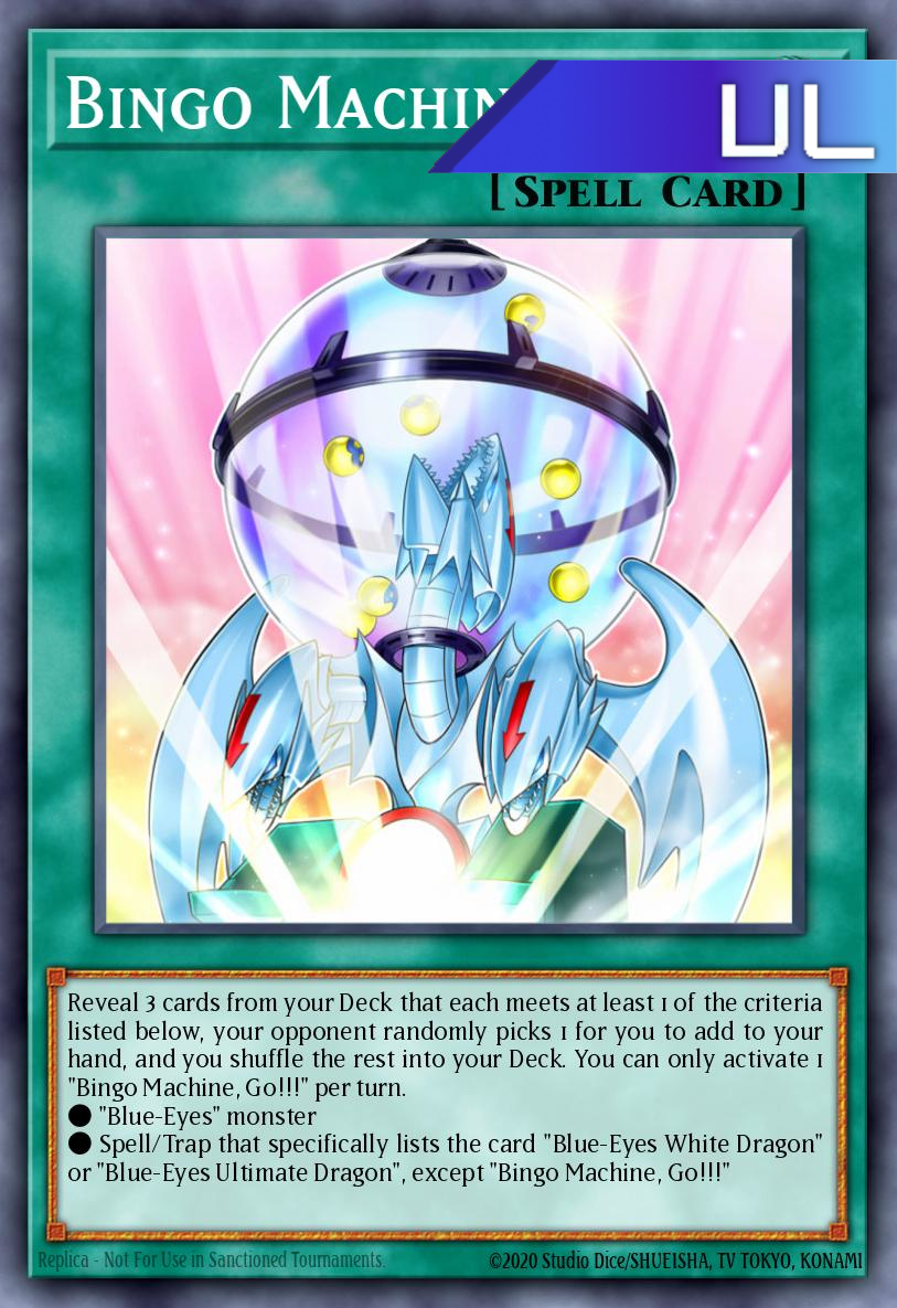 Bingo Machine, Go!!! - RA02-EN062 - 1st Edition - Ultimate Rare