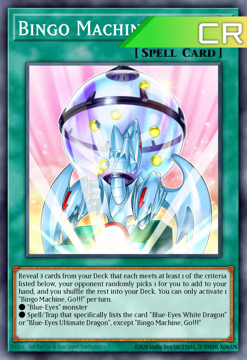 Bingo Machine, Go!!! - RA02-EN062 - 1st Edition - Collector's Rare