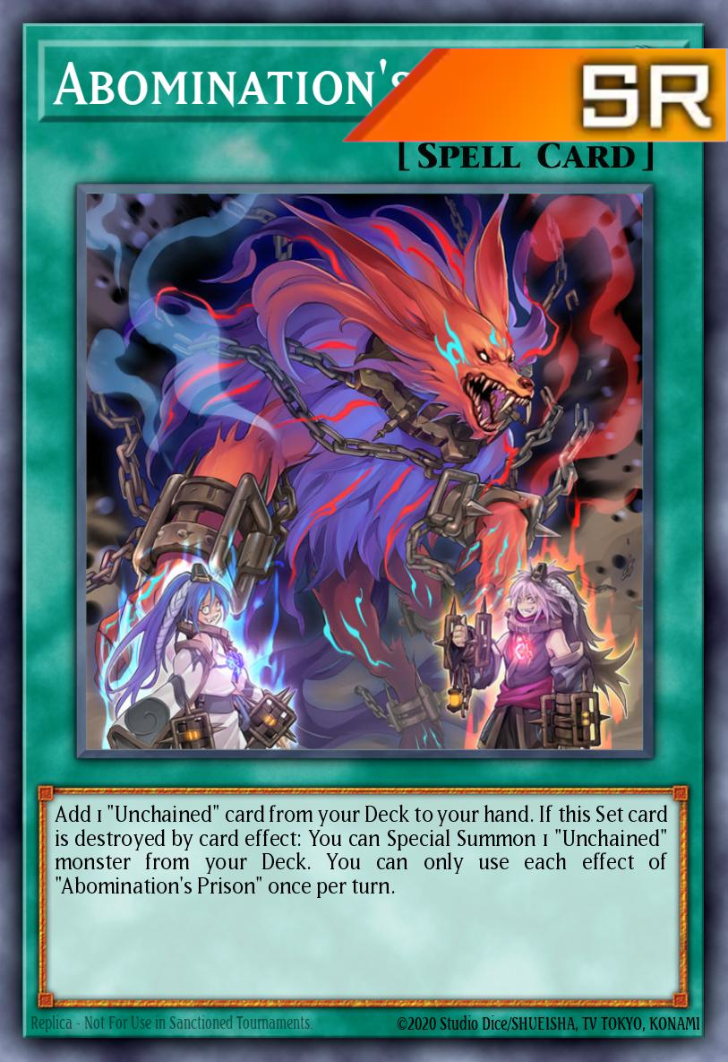 Abomination's Prison - RA02-EN064 - 1st Edition - Super Rare