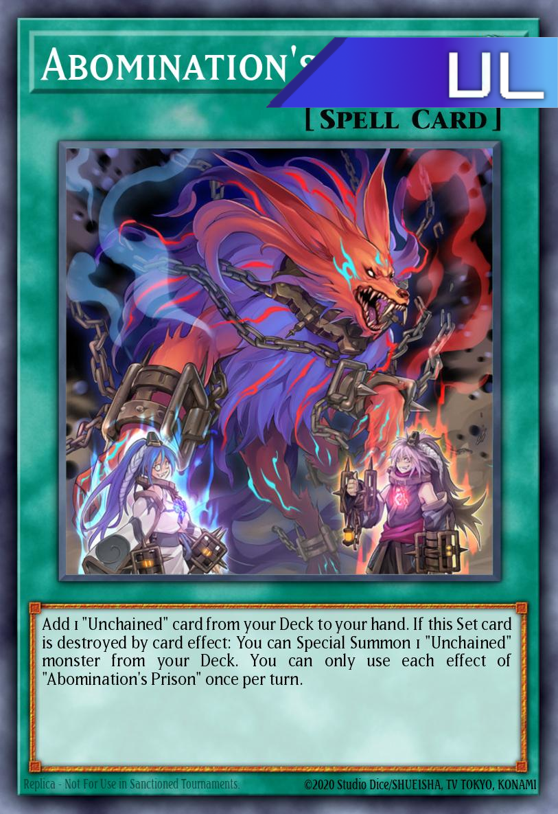 Abomination's Prison - RA02-EN064 - 1st Edition - Ultimate Rare