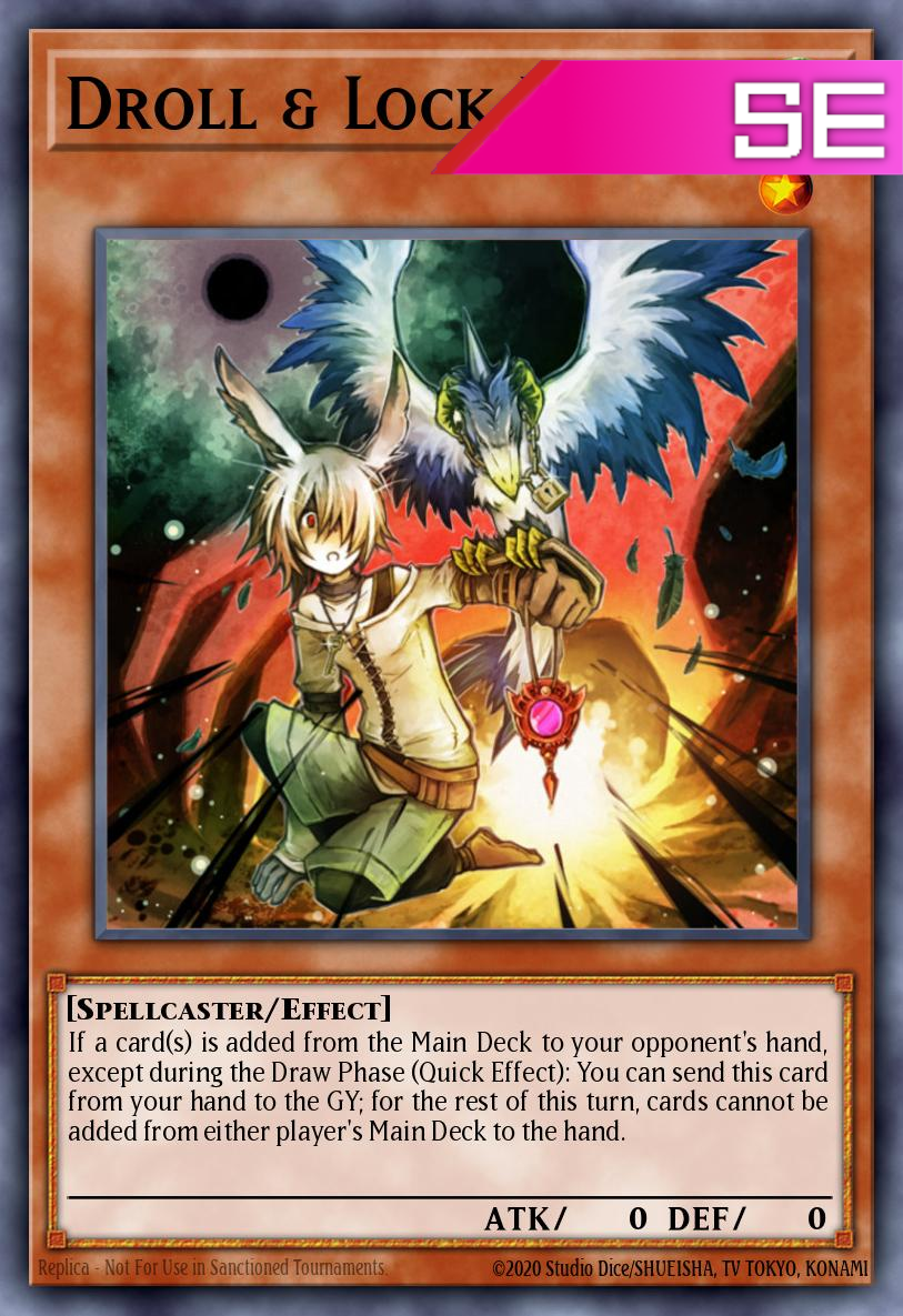 Droll & Lock Bird - RA02-EN006 - 1st Edition - Secret Rare