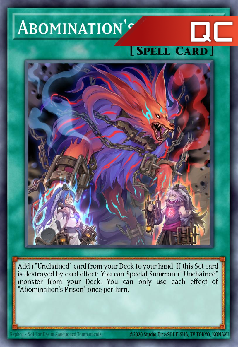 Abomination's Prison - RA02-EN064 - 1st Edition - Quarter Century Secret Rare