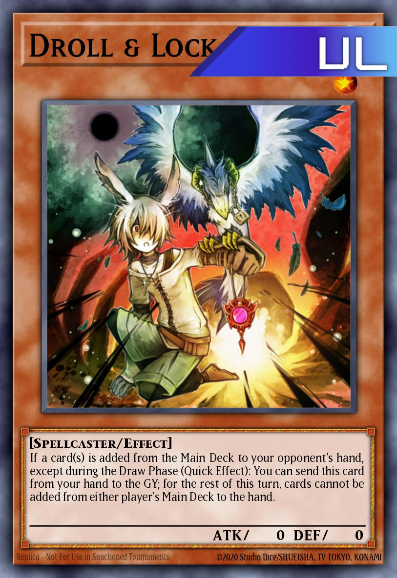 Droll & Lock Bird - RA02-EN006 - 1st Edition - Ultimate Rare