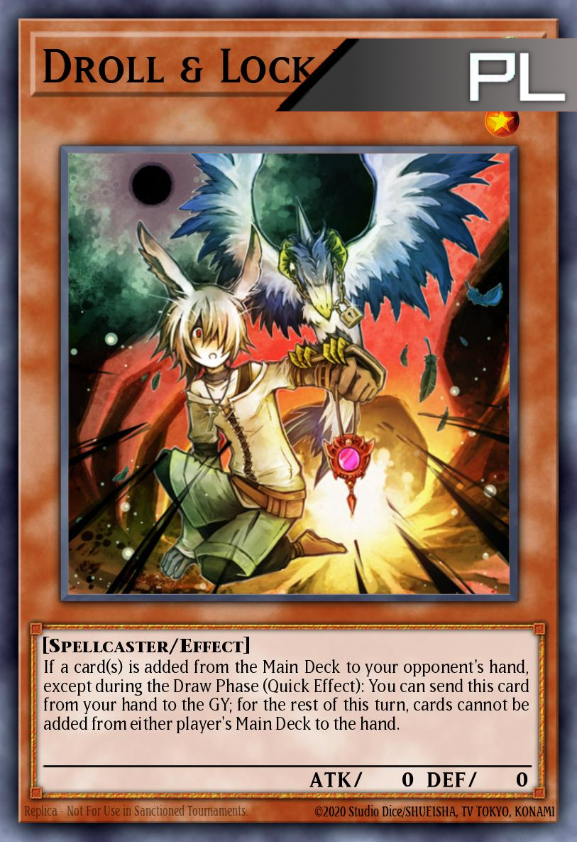 Droll & Lock Bird - RA02-EN006 - 1st Edition - Platinum Secret Rare