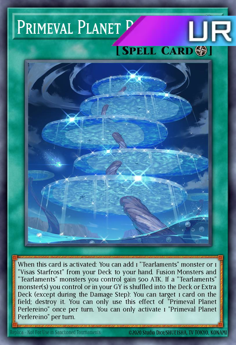 Primeval Planet Perlereino - RA02-EN069 - 1st Edition - Ultra Rare