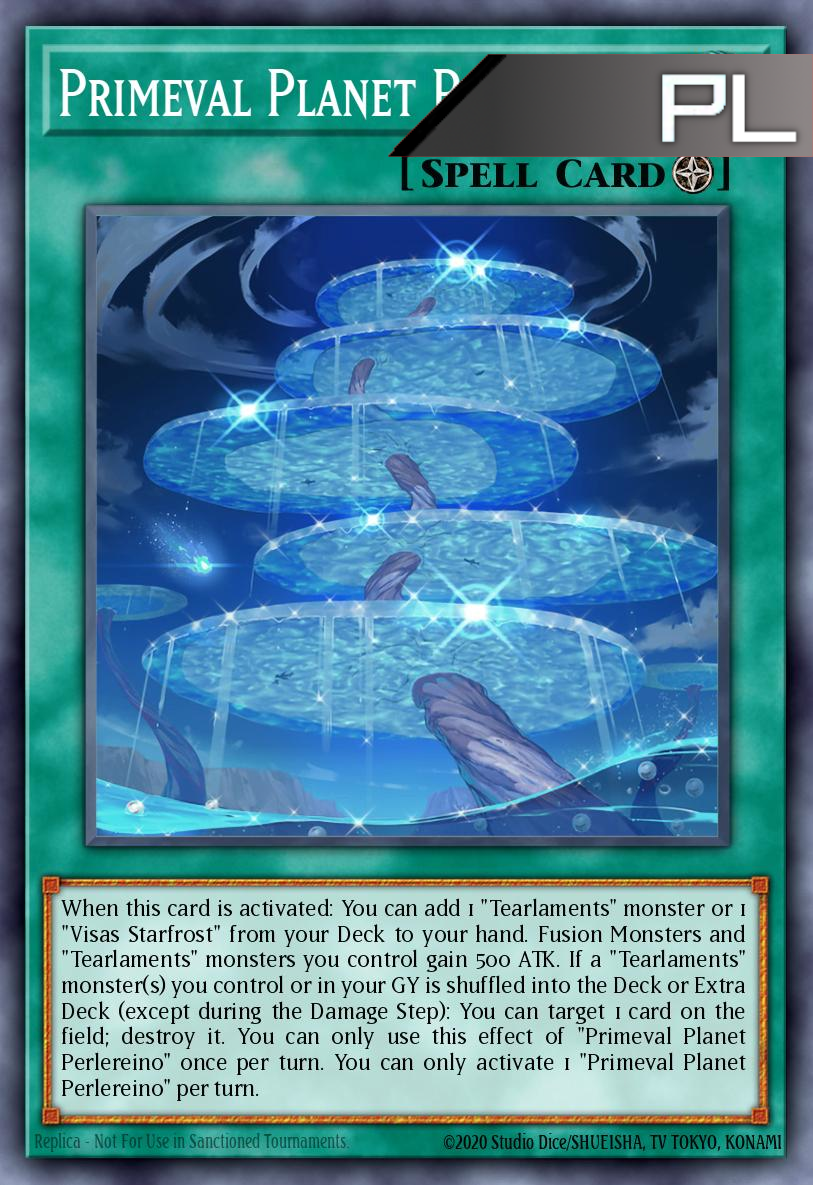 Primeval Planet Perlereino - RA02-EN069 - 1st Edition - Platinum Secret Rare