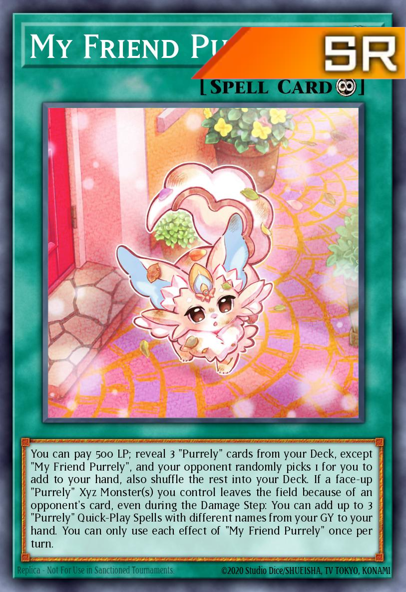 My Friend Purrely - RA02-EN071 - 1st Edition - Super Rare