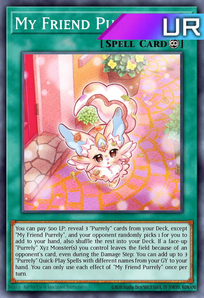 My Friend Purrely - RA02-EN071 - 1st Edition - Ultra Rare