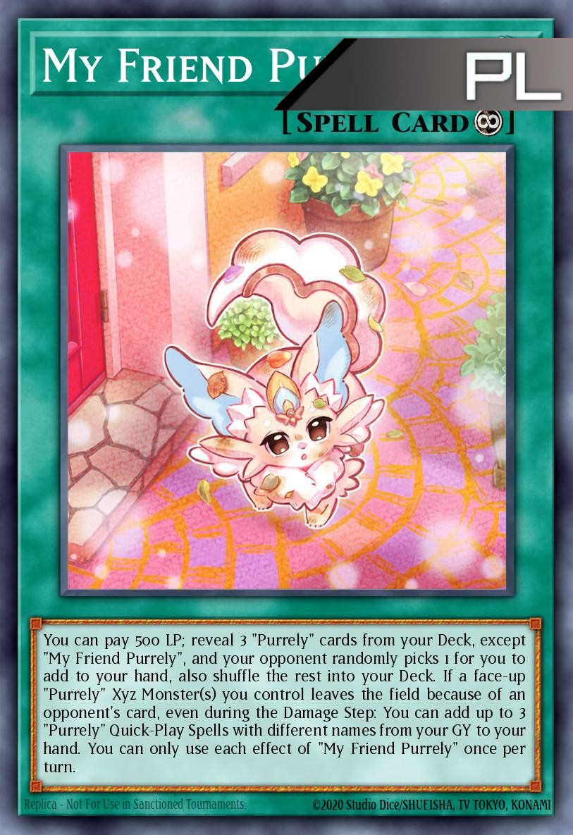 My Friend Purrely - RA02-EN071 - 1st Edition - Platinum Secret Rare