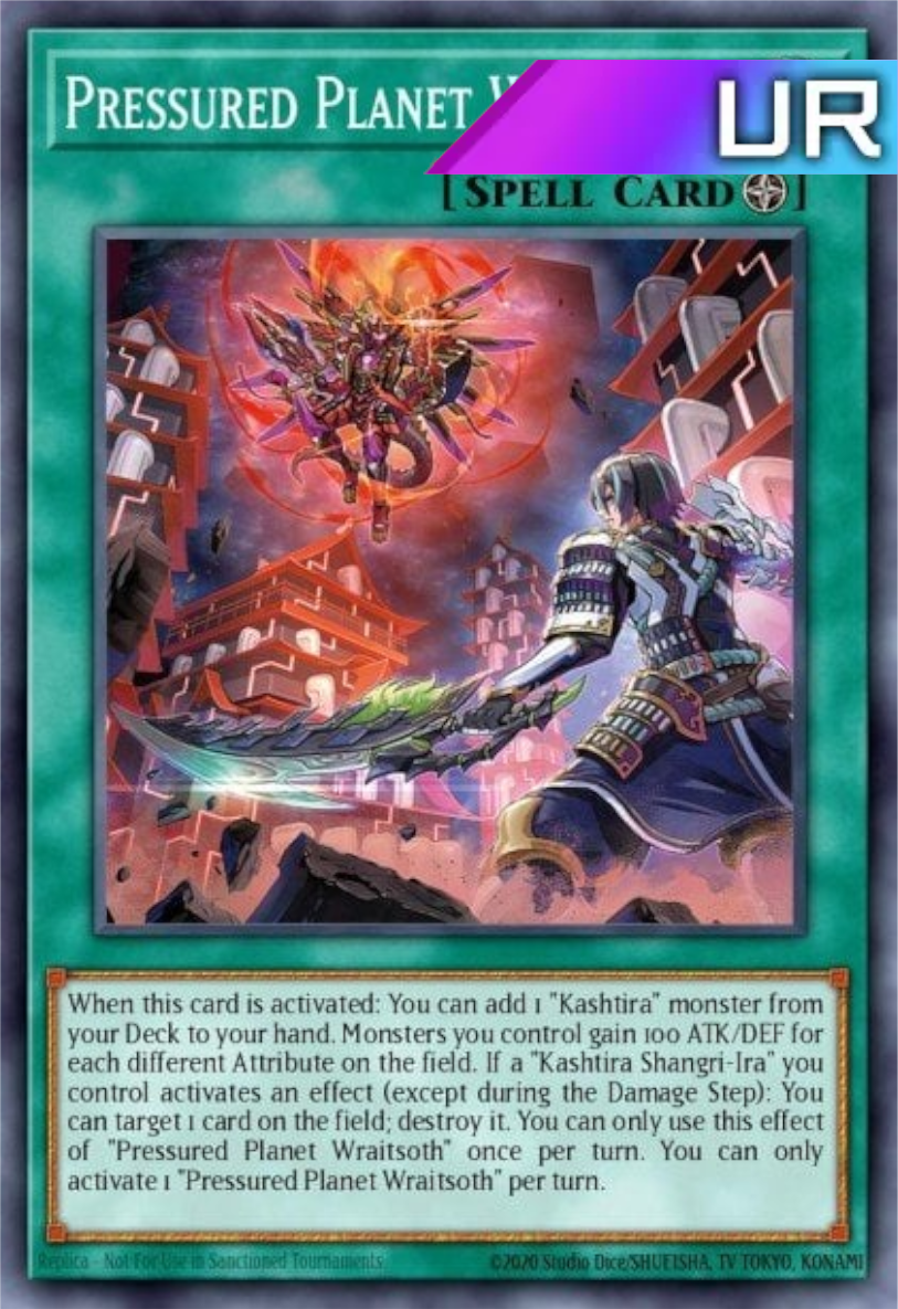 Pressured Planet Wraitsoth - RA02-EN073 - 1st Edition - Ultra Rare