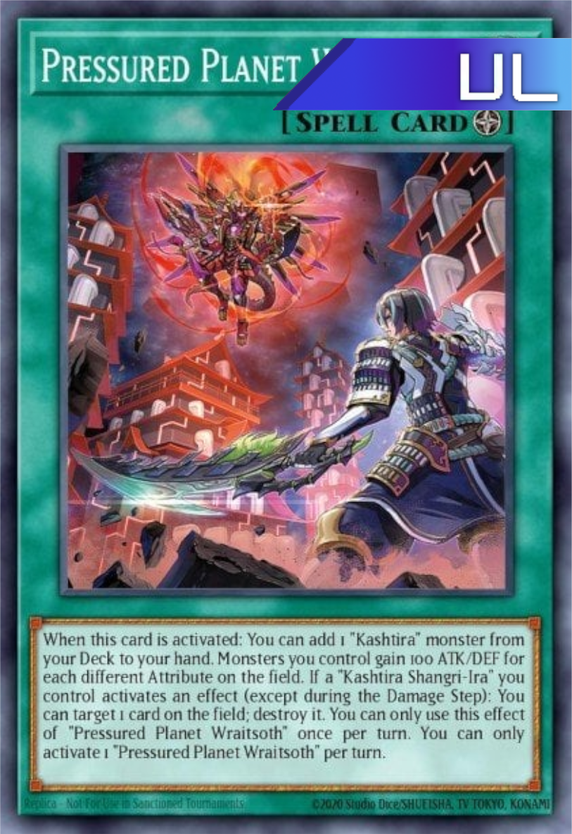 Pressured Planet Wraitsoth - RA02-EN073 - 1st Edition - Ultimate Rare