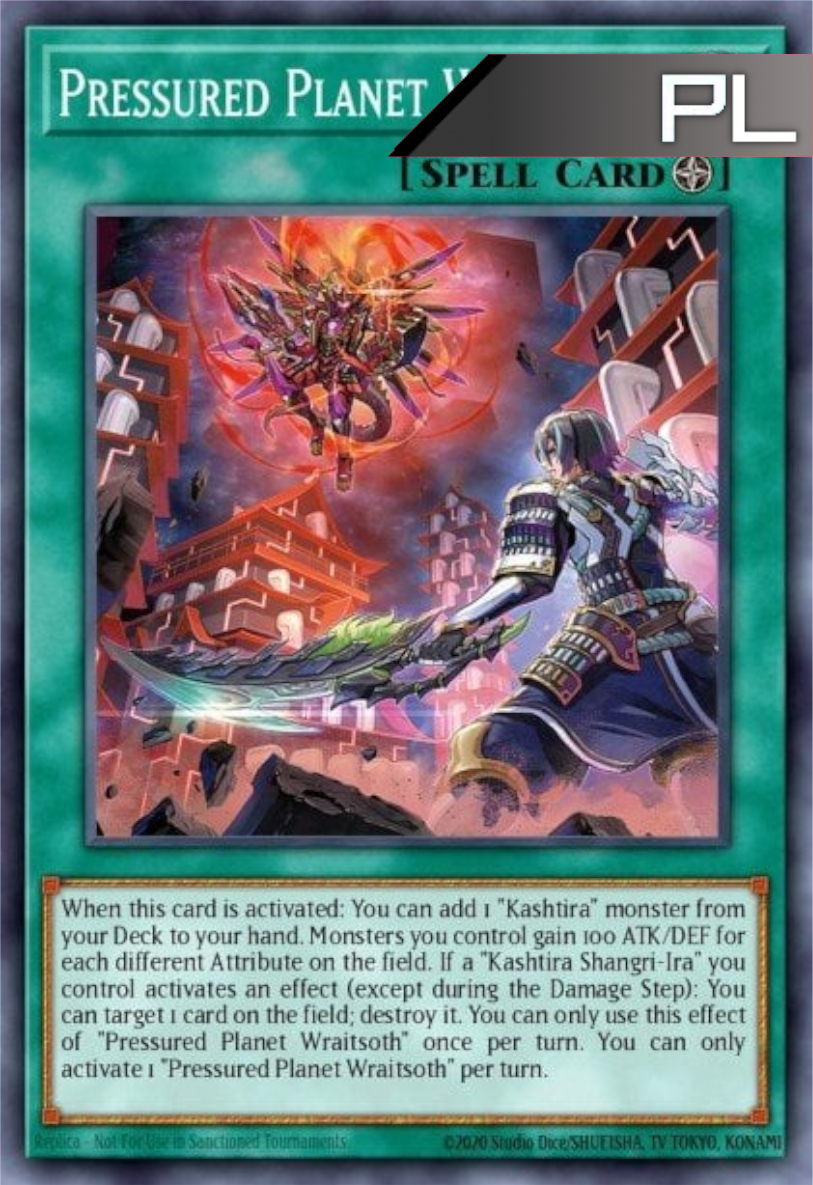 Pressured Planet Wraitsoth - RA02-EN073 - 1st Edition - Platinum Secret Rare