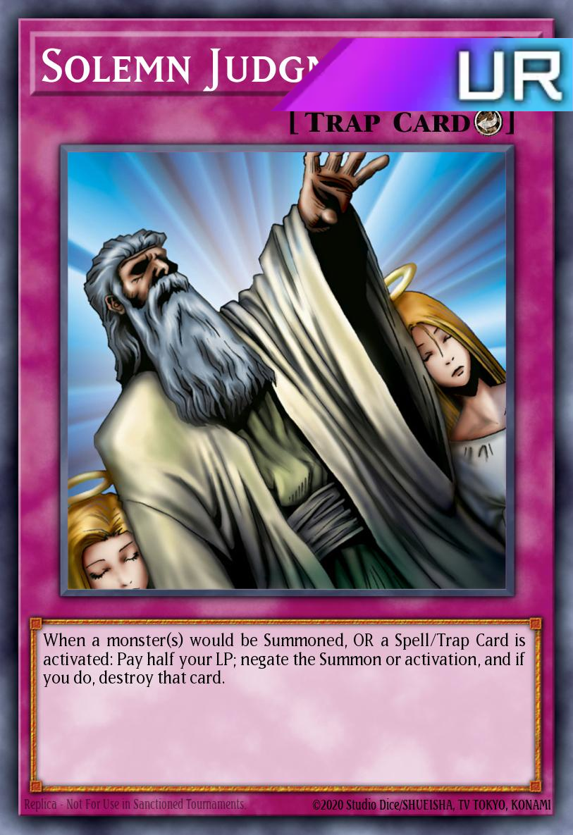 Solemn Judgment - RA02-EN075 - 1st Edition - Ultra Rare