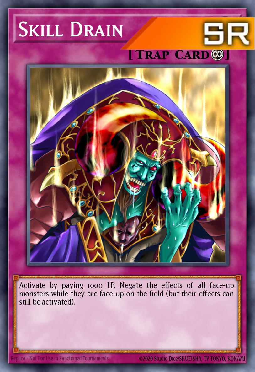 Skill Drain - RA02-EN077 - 1st Edition - Super Rare