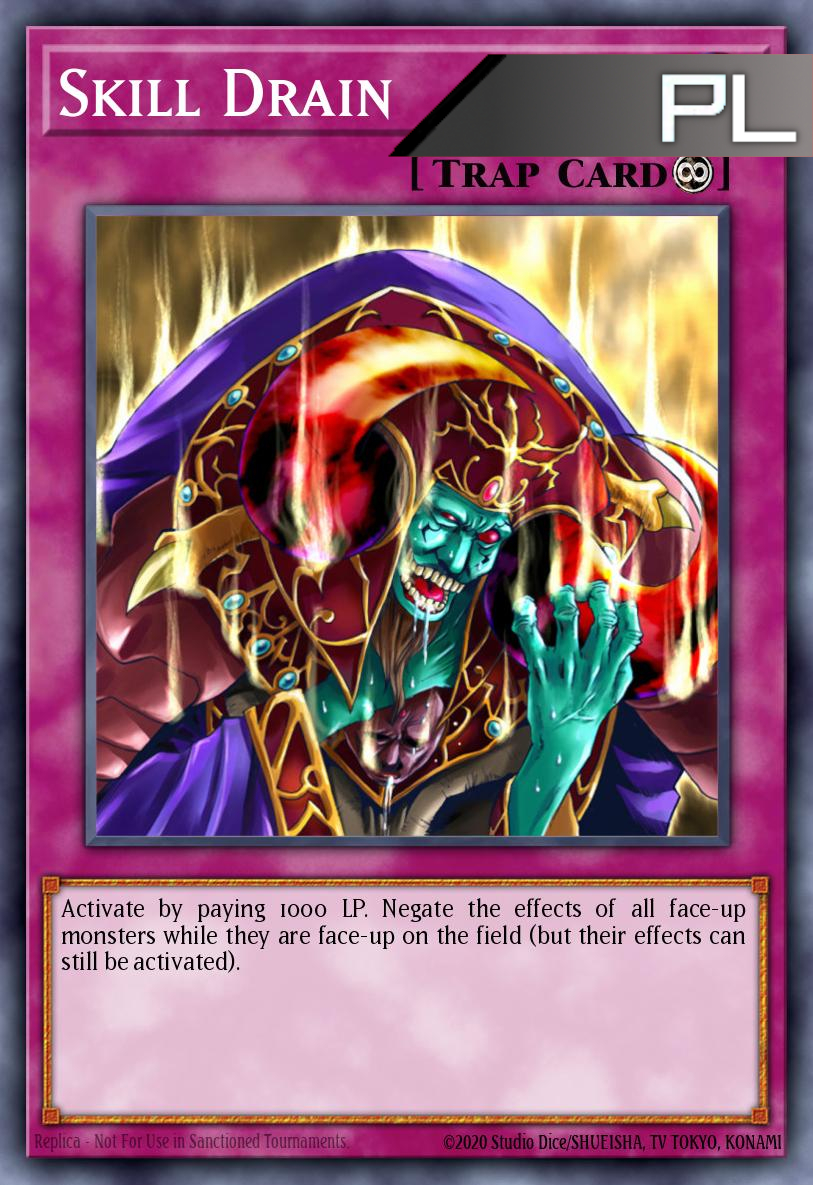 Skill Drain - RA02-EN077 - 1st Edition - Platinum Secret Rare