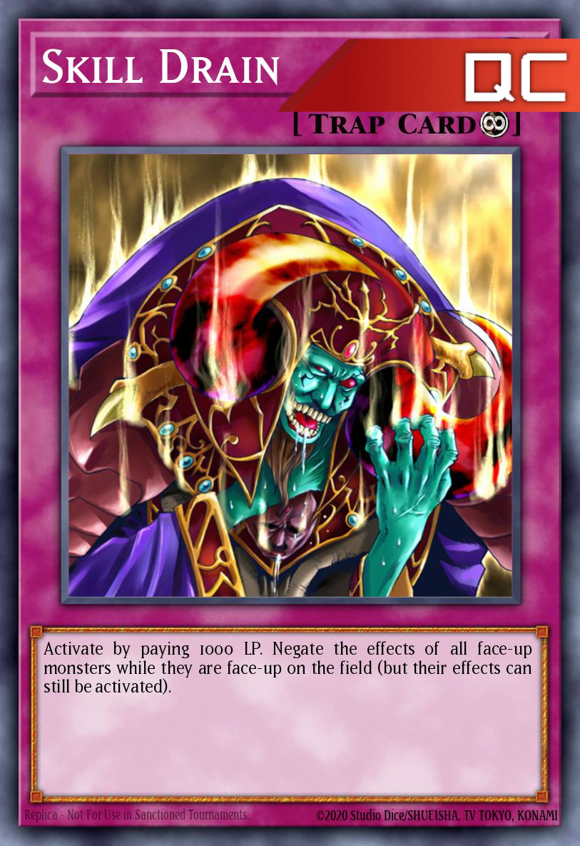 Skill Drain - RA02-EN077 - 1st Edition - Quarter Century Secret Rare