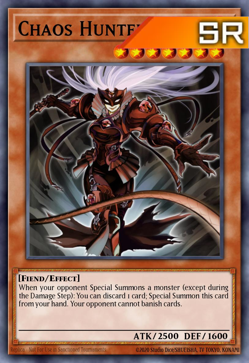 Chaos Hunter - RA02-EN007 - 1st Edition - Super Rare