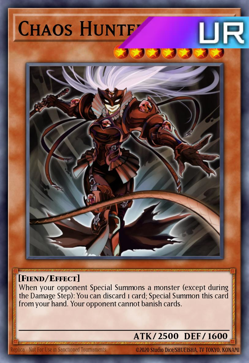 Chaos Hunter - RA02-EN007 - 1st Edition - Ultra Rare