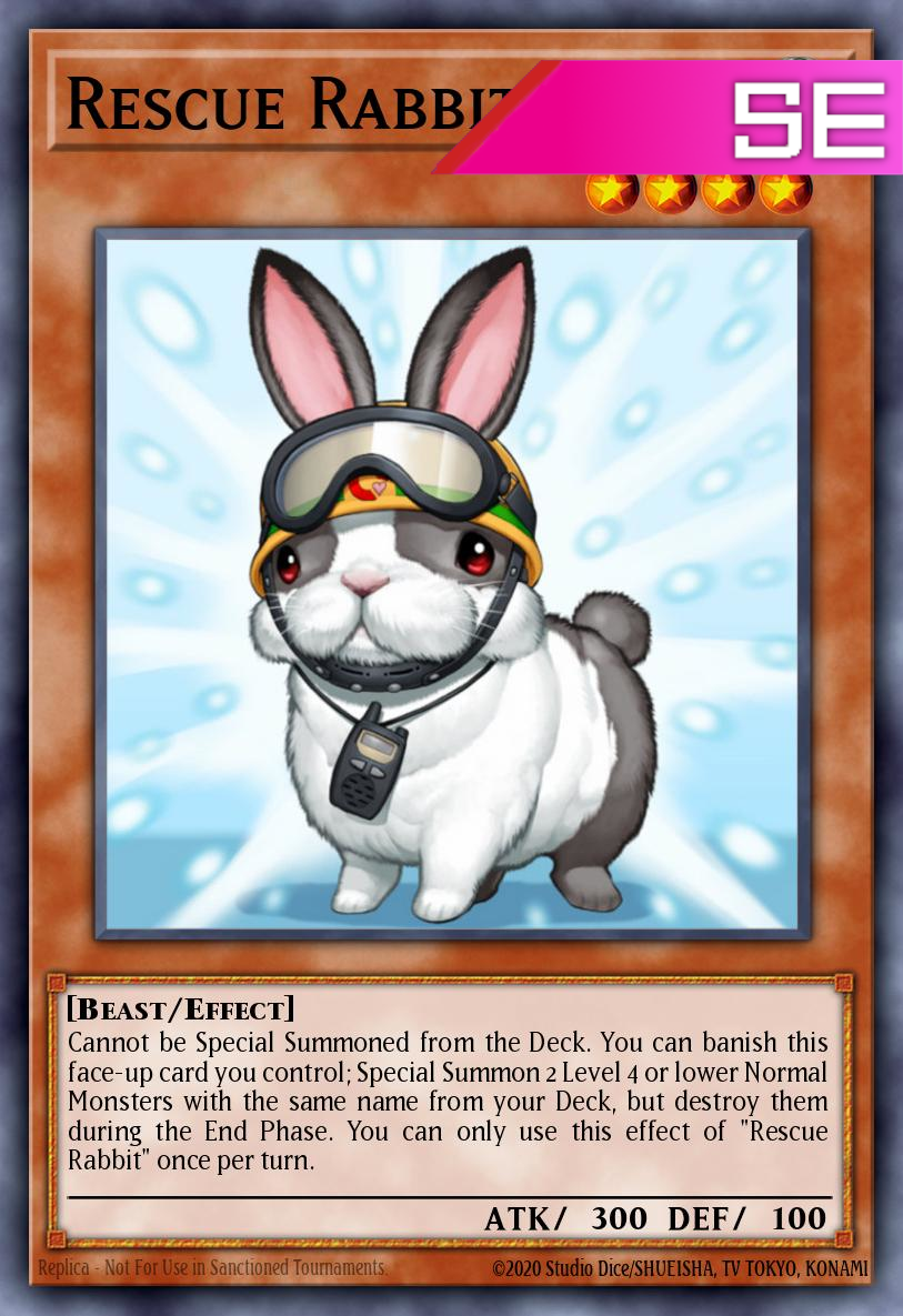 Rescue Rabbit - RA02-EN008 - 1st Edition - Secret Rare