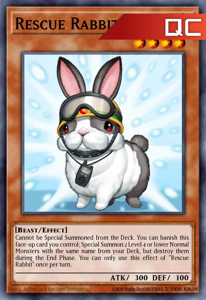 Rescue Rabbit - RA02-EN008 - 1st Edition - Quarter Century Secret Rare