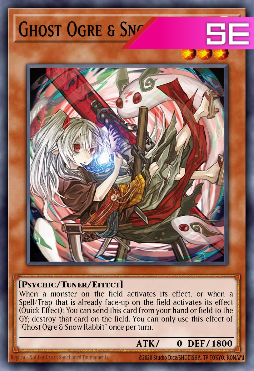 Ghost Ogre & Snow Rabbit (alternate art) - RA02-EN009 - 1st Edition - Secret Rare