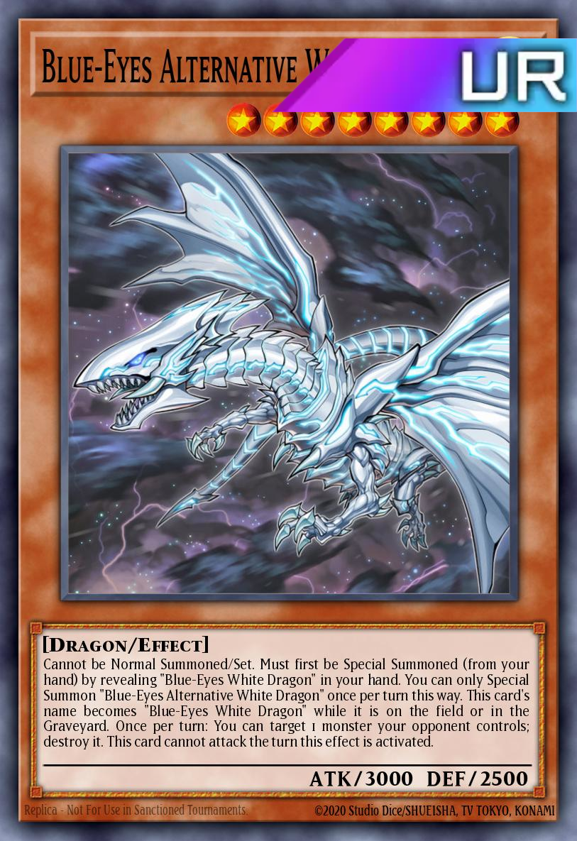 Blue-Eyes Alternative White Dragon - RA02-EN010 - 1st Edition - Ultra Rare
