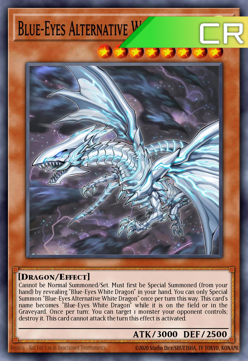 Blue-Eyes Alternative White Dragon - RA02-EN010 - 1st Edition - Collector's Rare