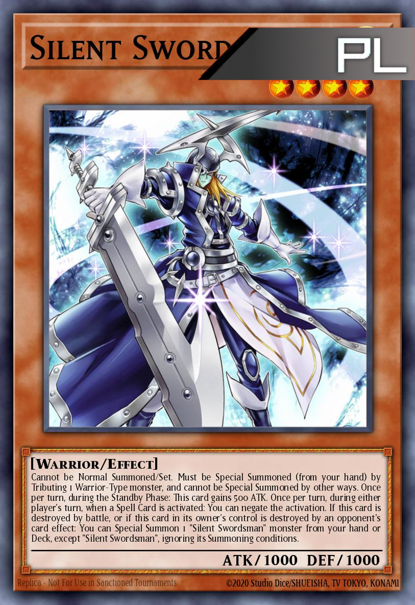 Silent Swordsman - RA02-EN011 - 1st Edition - Platinum Secret Rare