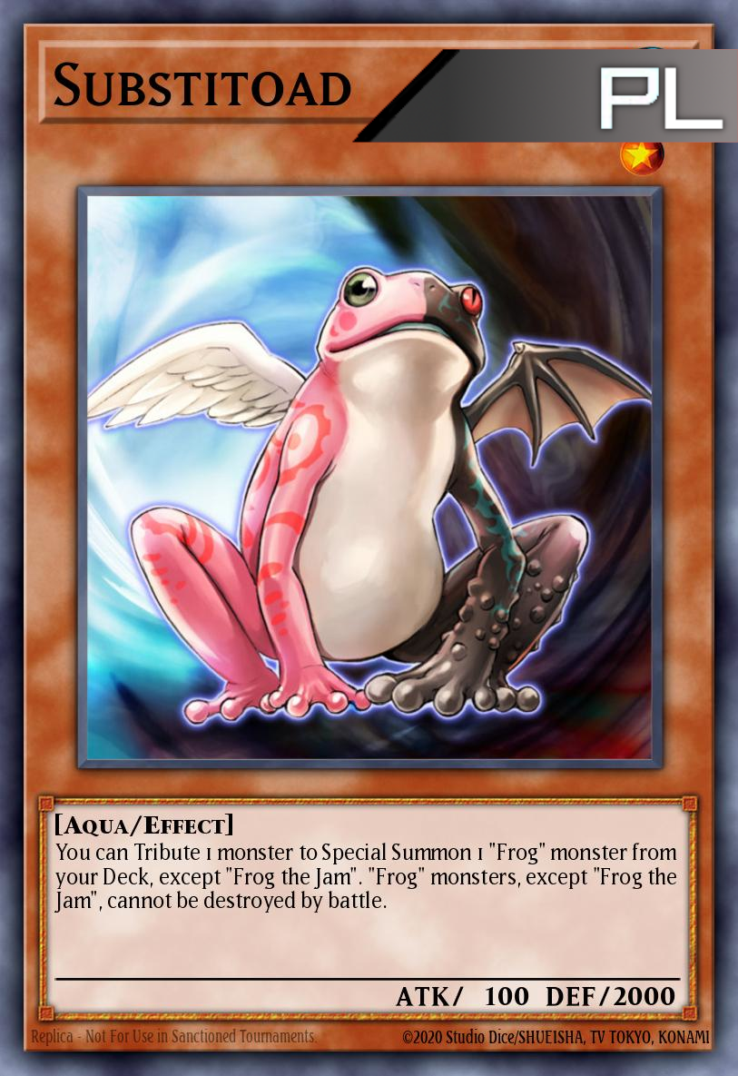 Substitoad - RA03-EN197 - 1st Edition - Platinum Secret Rare