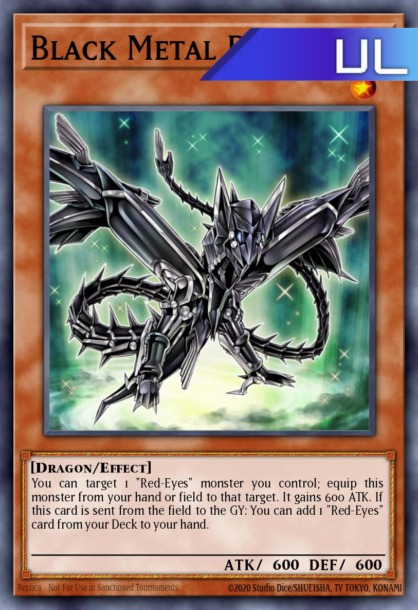 Black Metal Dragon - RA04-EN016 - 1st Edition - Ultimate Rare