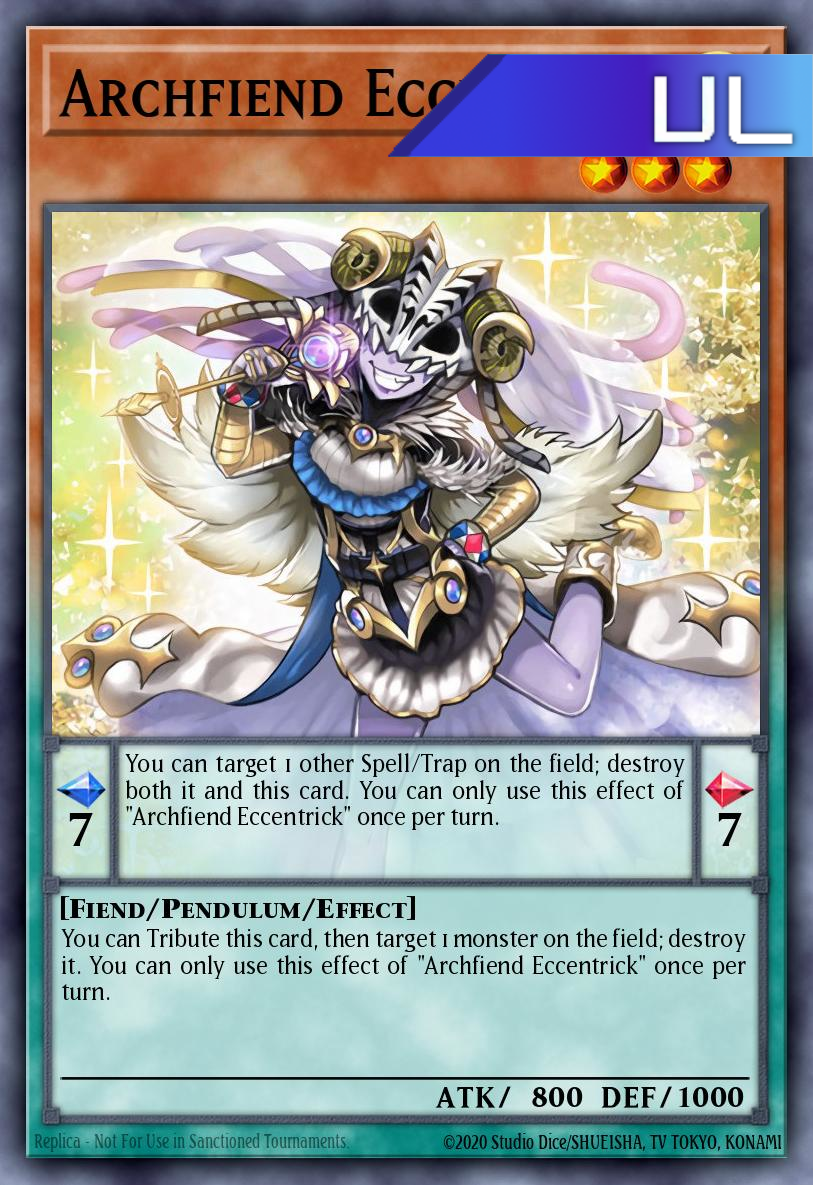 Archfiend Eccentrick - RA04-EN017 - 1st Edition - Ultimate Rare