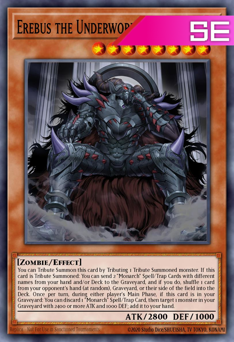 Erebus the Underworld Monarch - RA04-EN019 - 1st Edition - Secret Rare