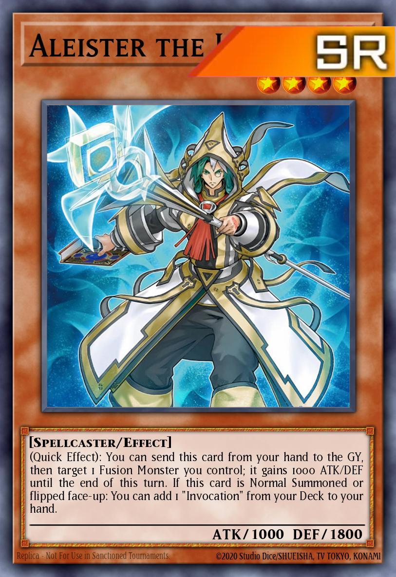 Aleister the Invoker (Alternate Art) - RA04-EN024 - 1st Edition - Super Rare