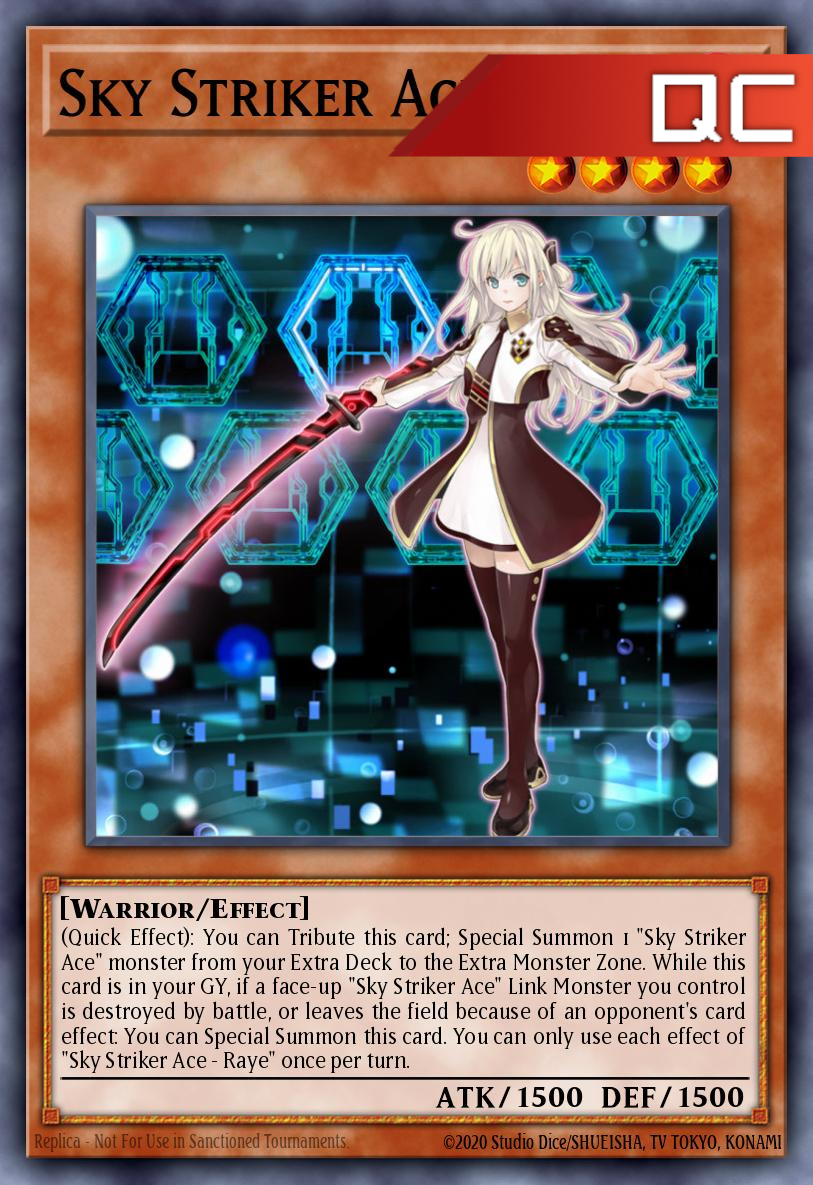 Sky Striker Ace – Raye (Original Art) - RA04-EN026 - 1st Edition - Quarter Century Secret Rare