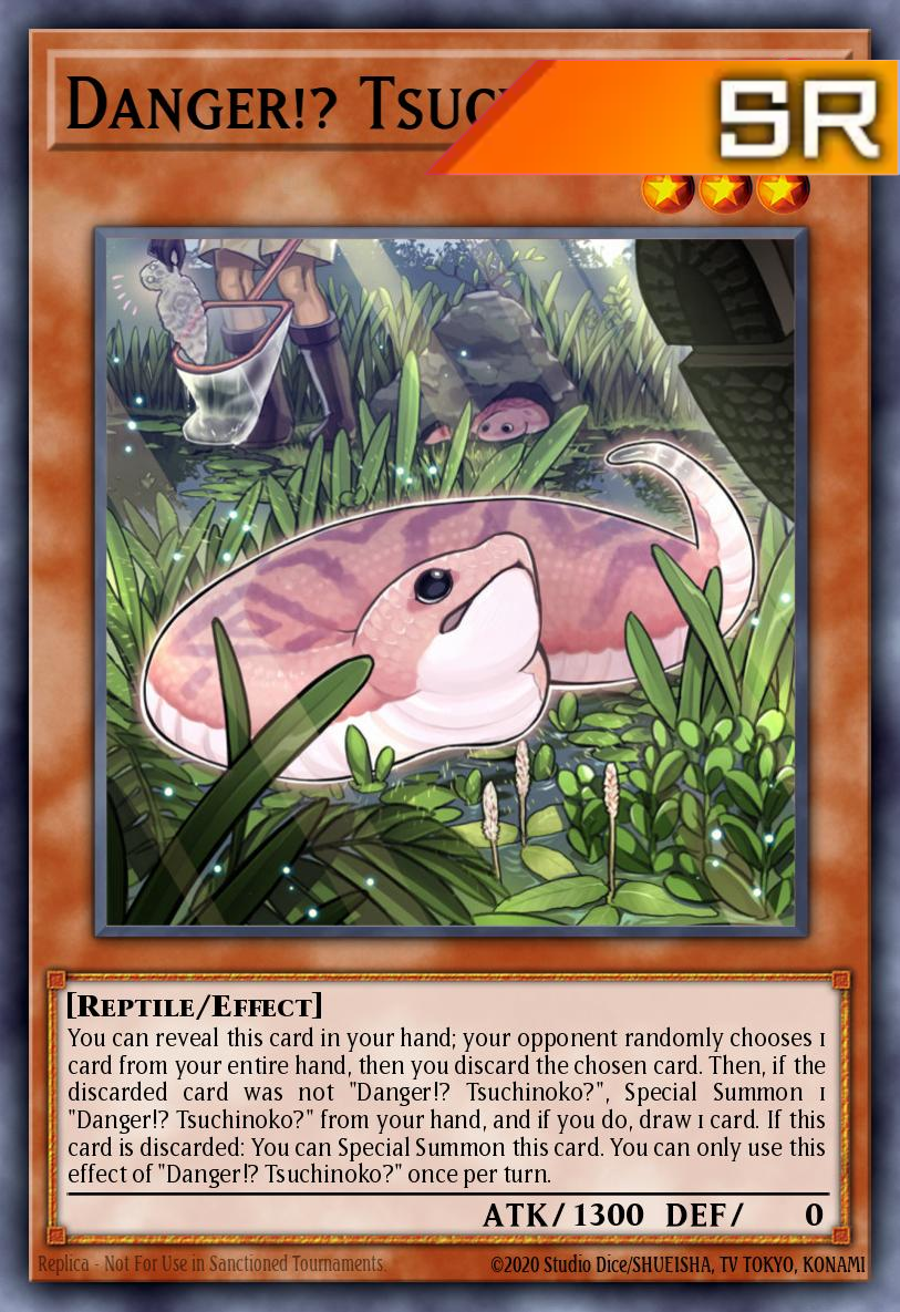 Danger!? Tsuchinoko? - RA04-EN027 - 1st Edition - Super Rare