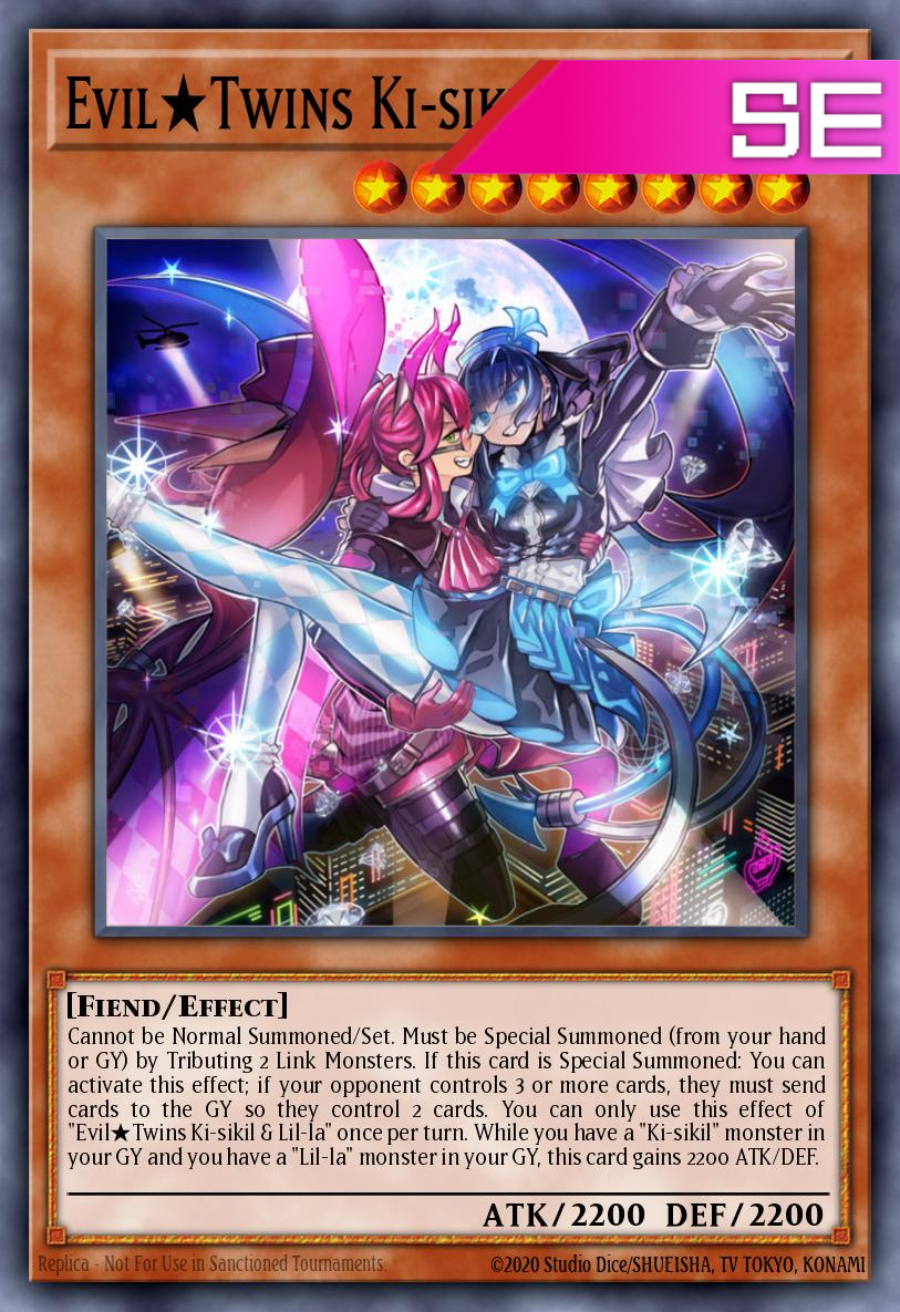 Evil?Twins Ki-sikil & Lil-la - RA04-EN037 - 1st Edition - Secret Rare