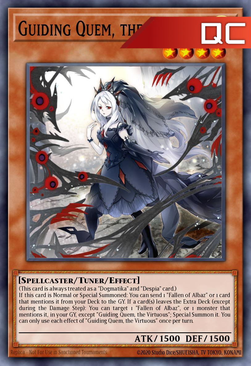 Guiding Quem, the Virtuous - RA04-EN043 - 1st Edition - Quarter Century Secret Rare