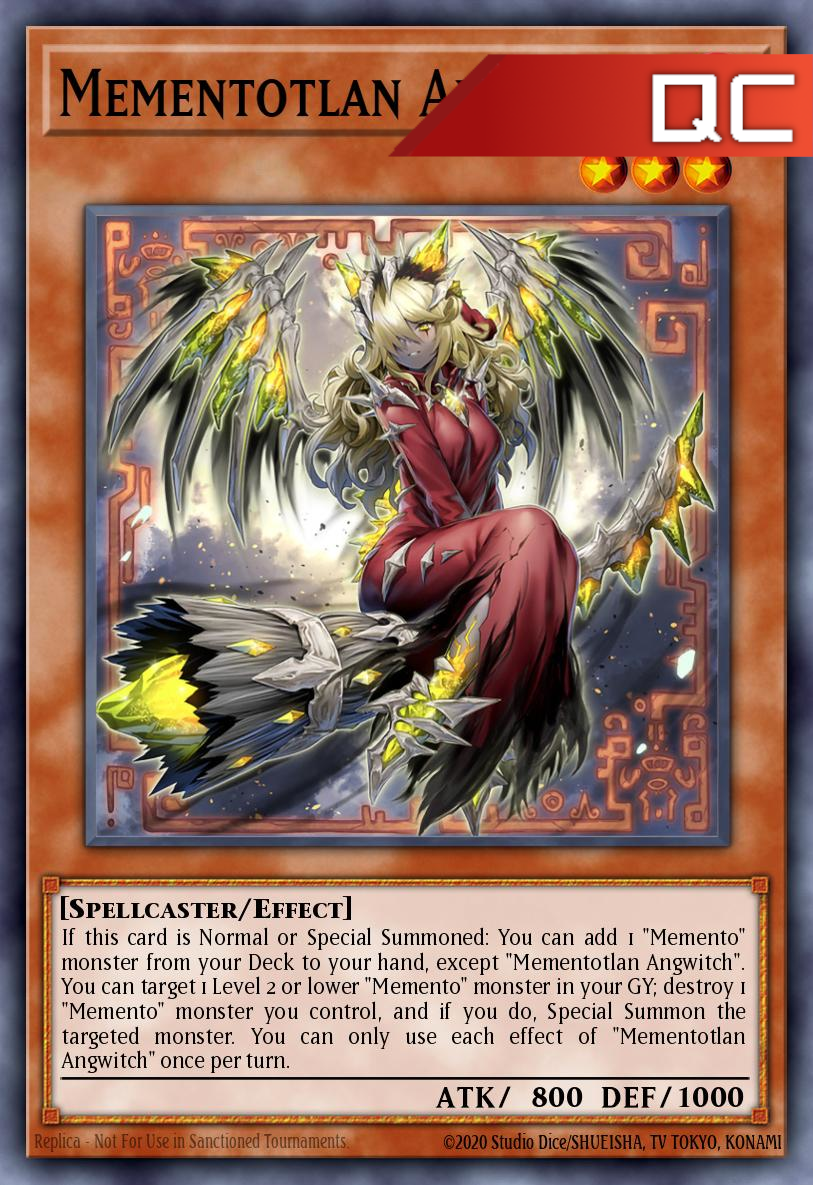 Mementotlan Angwitch - RA04-EN048 - 1st Edition - Quarter Century Secret Rare