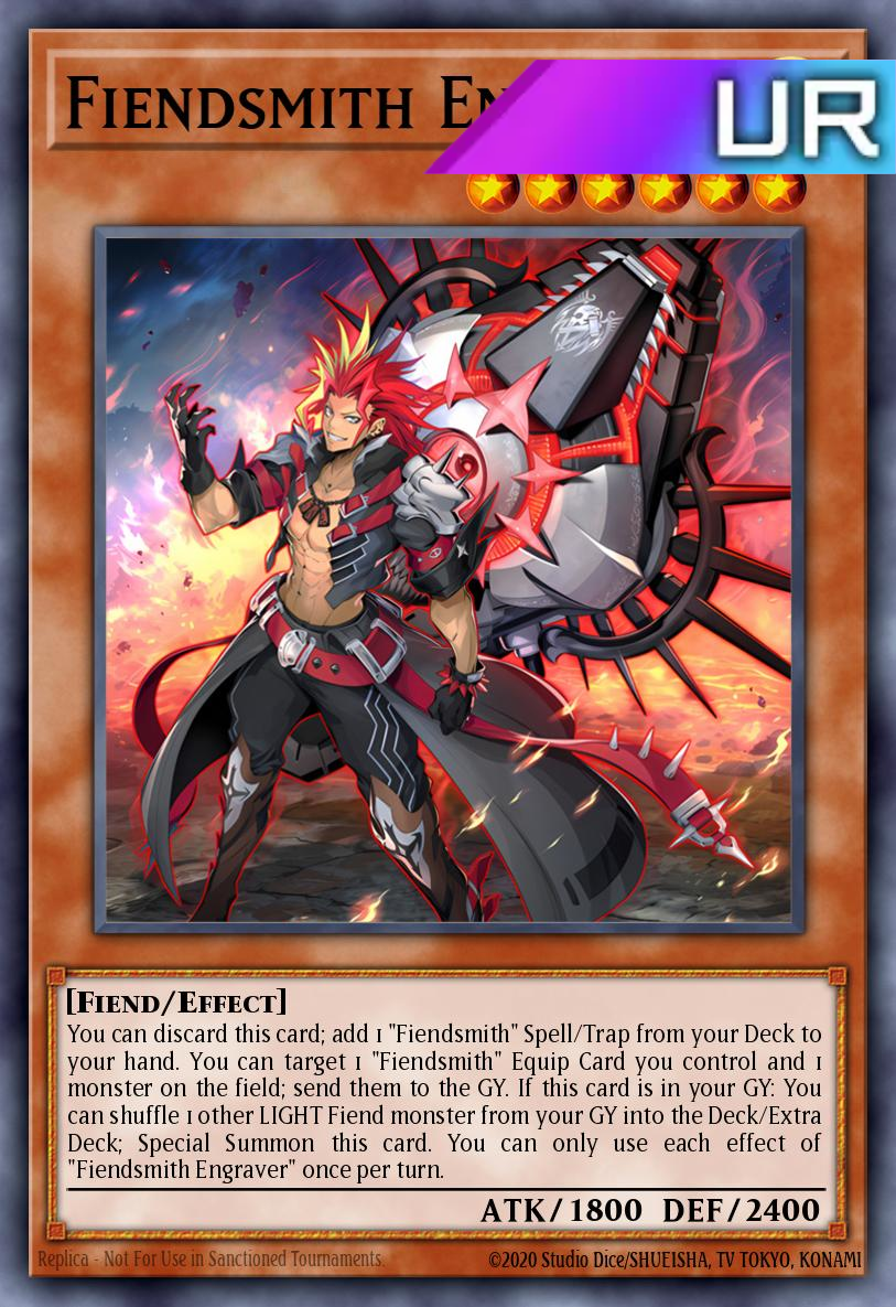 Fiendsmith Engraver - RA04-EN049 - 1st Edition - Ultra Rare