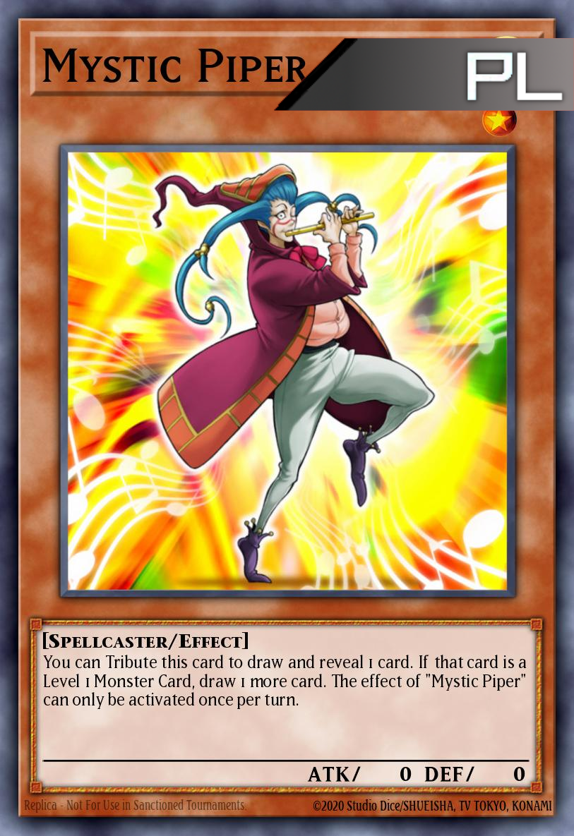 Mystic Piper - RA04-EN005 - 1st Edition - Platinum Secret Rare