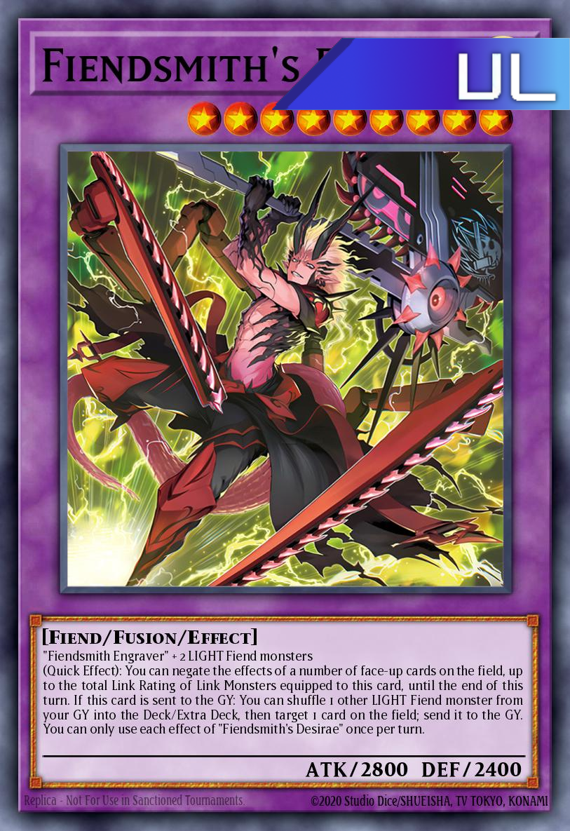 Fiendsmith’s Desirae - RA04-EN056 - 1st Edition - Ultimate Rare