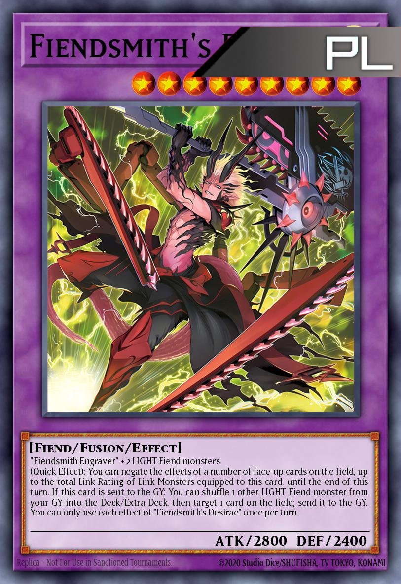 Fiendsmith’s Desirae - RA04-EN056 - 1st Edition - Platinum Secret Rare