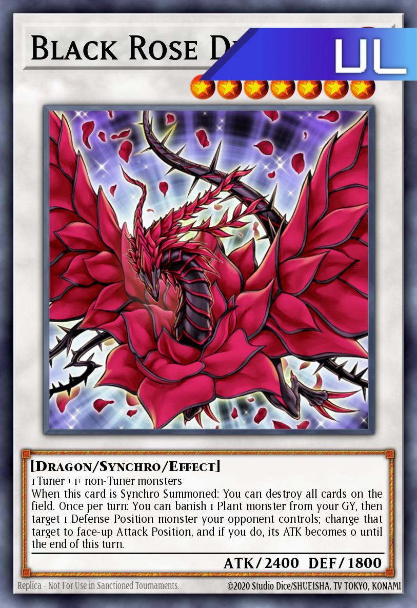 Black Rose Dragon - RA04-EN057 - 1st Edition - Ultimate Rare