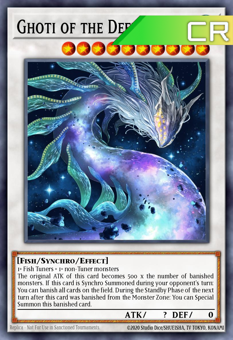 Ghoti of the Deep Beyond - RA04-EN060 - 1st Edition - Collector's Rare