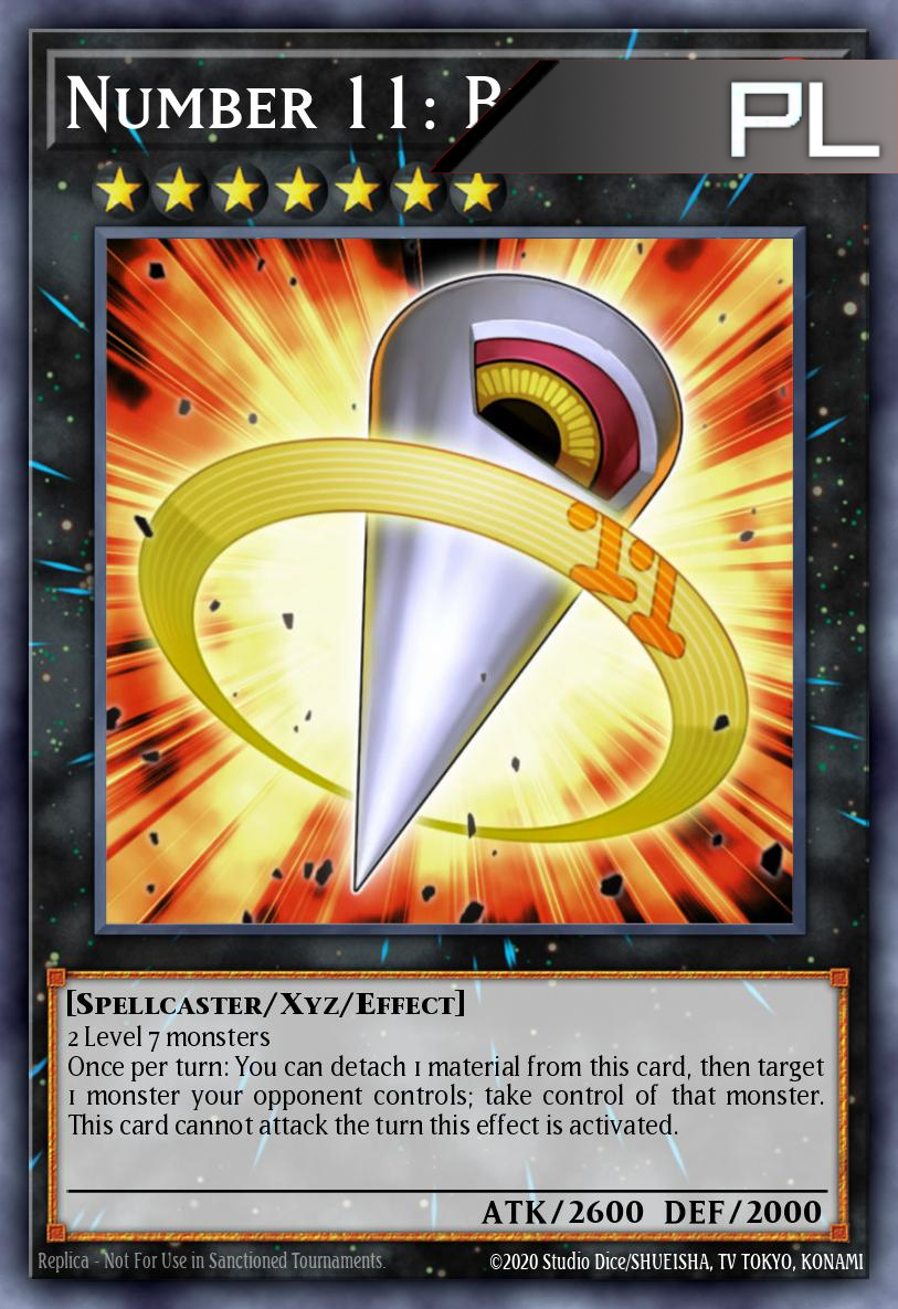 Number 11: Big Eye - RA04-EN062 - 1st Edition - Platinum Secret Rare