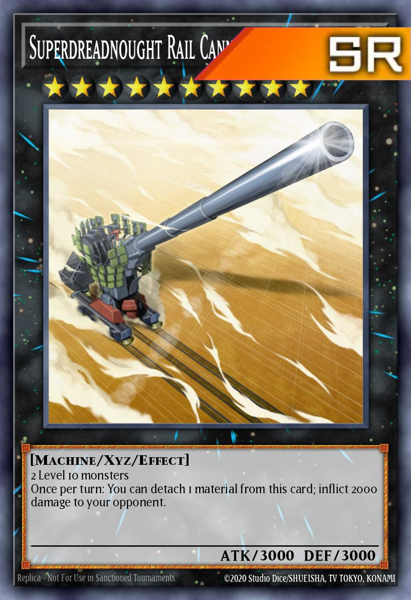 Superdreadnought Rail Cannon Gustav Max - RA04-EN063 - 1st Edition - Super Rare