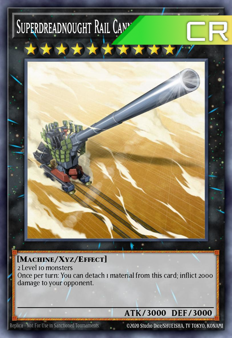 Superdreadnought Rail Cannon Gustav Max - RA04-EN063 - 1st Edition - Collector's Rare