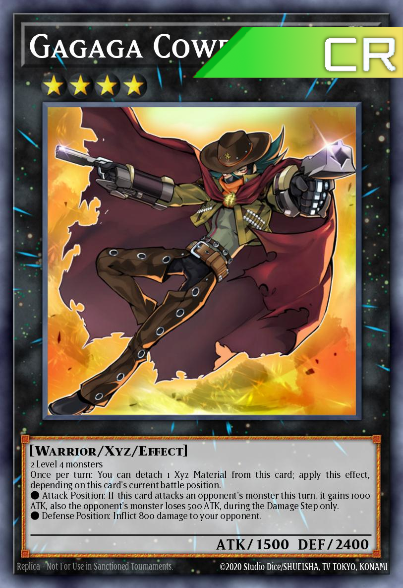 Gagaga Cowboy - RA04-EN064 - 1st Edition - Collector's Rare